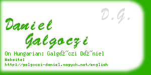 daniel galgoczi business card